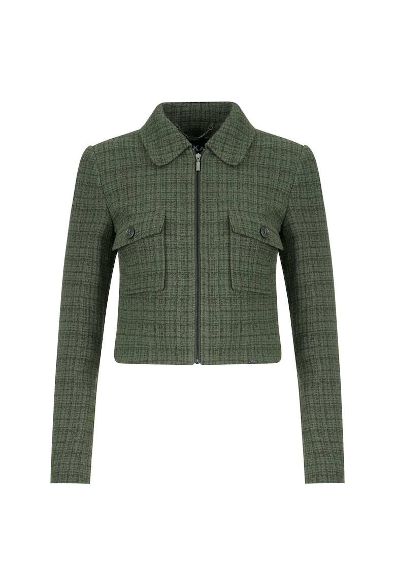 Tweed Zipped Jacket DiKa