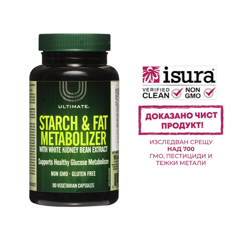 Ultimate™ Starch & Fat Metabolizer Natural Factors