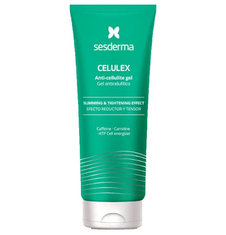Антицелулитен гел  CELULEX - Стягащ и ремоделиращ ефект - с липозомални съставки - Витамин А и кофеин - 200 мл Sesderma