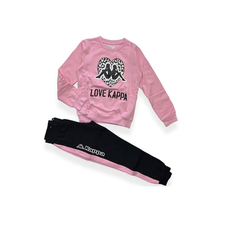 Анцуг за момичета  8041T0067 - Розово Kappa