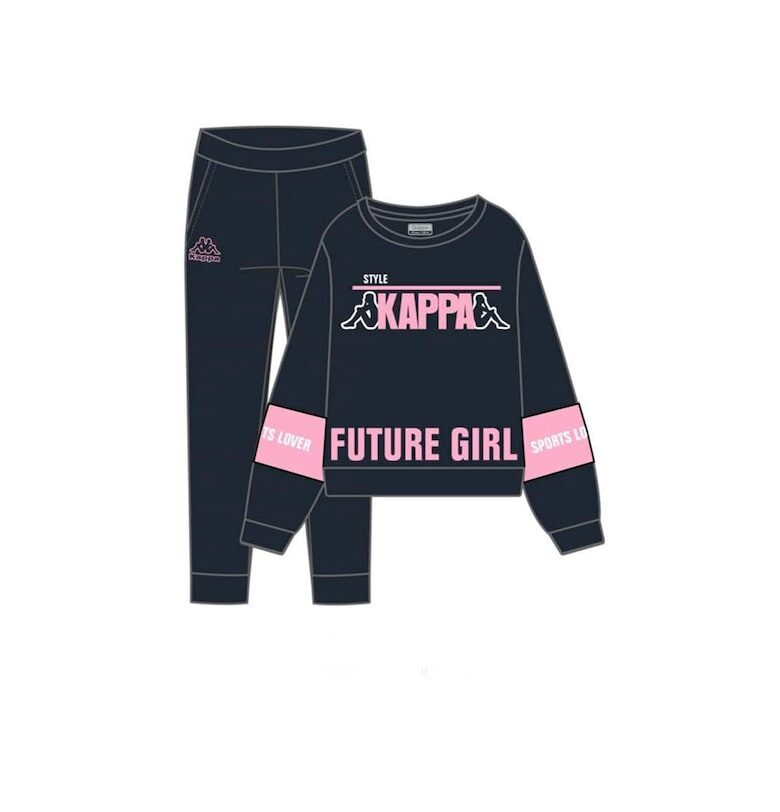 Анцуг за момичета  8045T00028 - Син Kappa