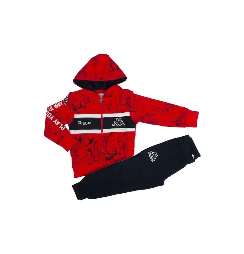 Анцуг за момче  8051T0027 - Червен | черен Kappa