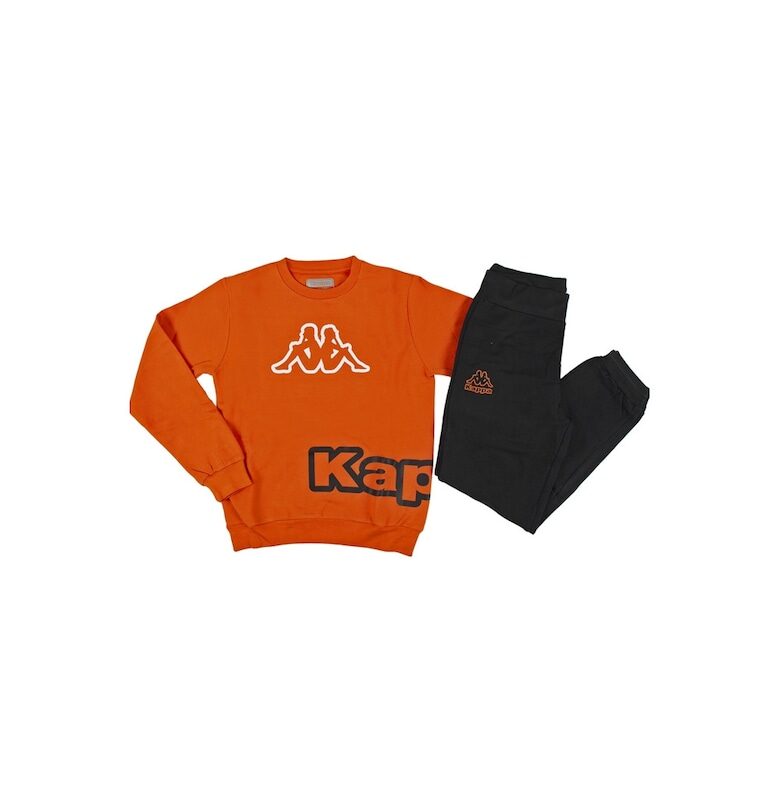 Анцуг за момчета  8031T0028 12250 - Оранжев Kappa