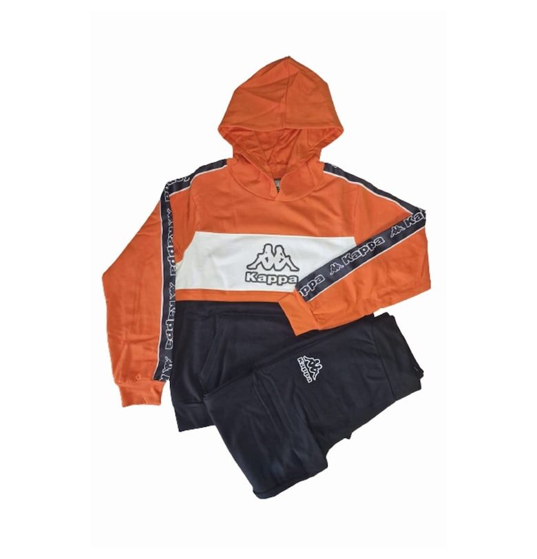 Анцуг за момчета  8031T0041 - Оранжев Kappa