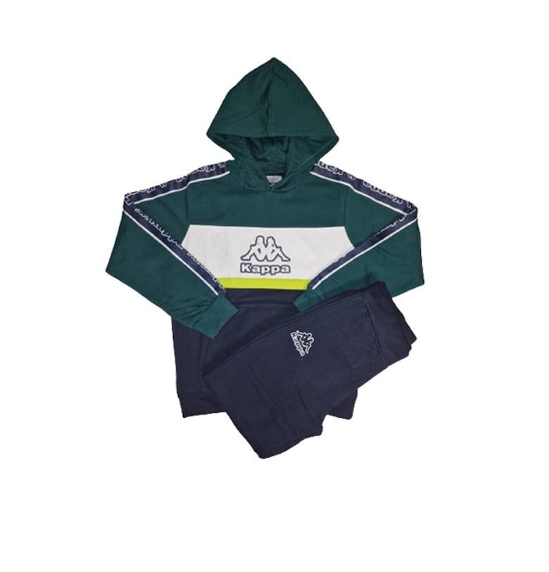 Анцуг за момчета  8031T0041 - Зелен Kappa