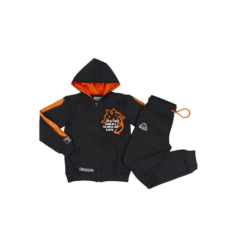 Анцуг за момчета  8035T00129 - Черен Kappa