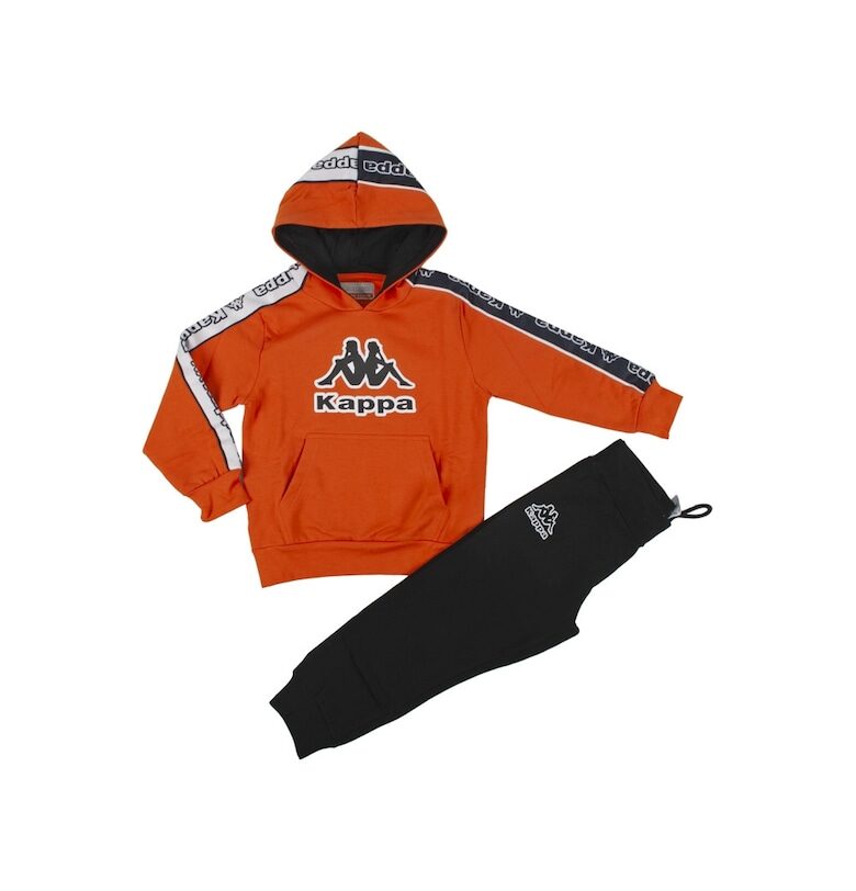 Анцуг за момчета  8051T0040 12230 - Оранжев Kappa