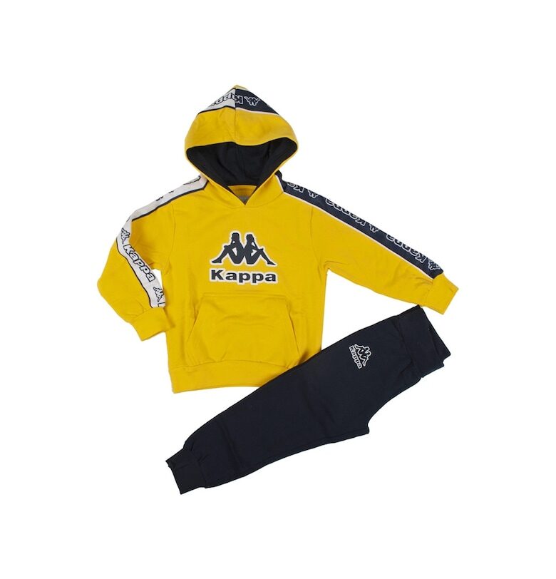 Анцуг за момчета  8051T0040 12230 - Жълт Kappa