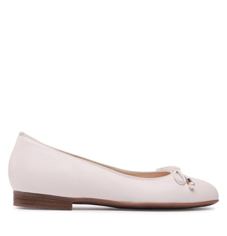 Балерини  302722440 - Естествена кожа - Екрю Ara