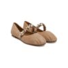 Балерини  V250531 - Естествена кожа - Бежово ALMA EN PENA