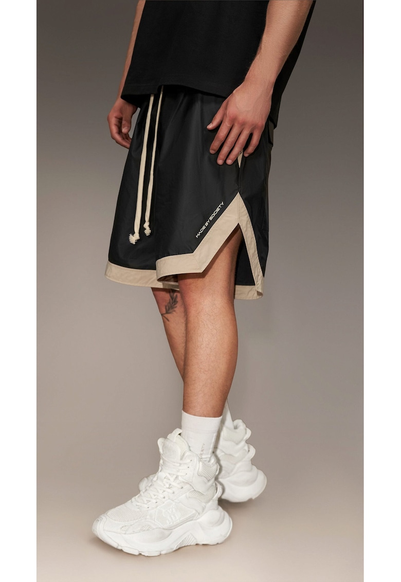 Бермуди Произведени от Society - B16377 - Черен/Бежов Made By Society