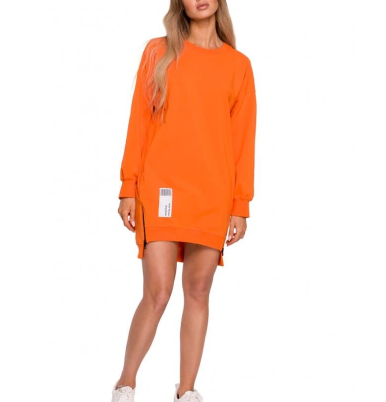 Блуза . С оранжево - Оранжев MOE