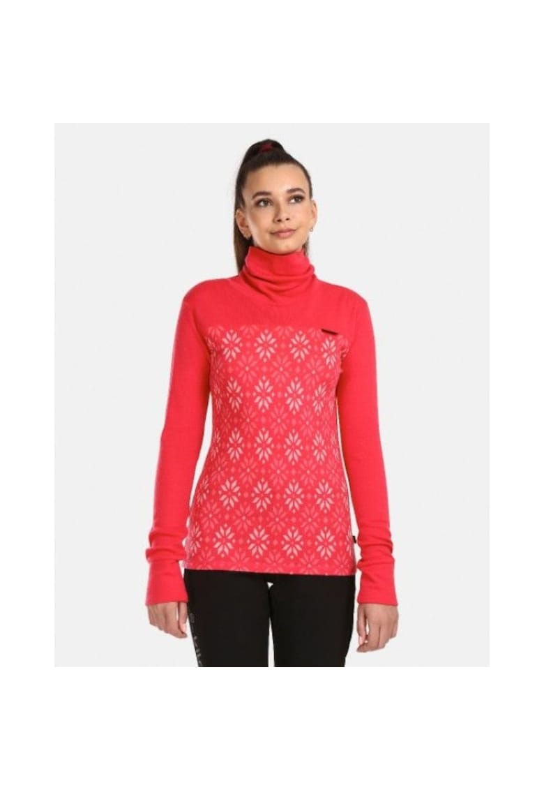 Блуза боди от мериносова вълна - Jannu - Pink KILPI