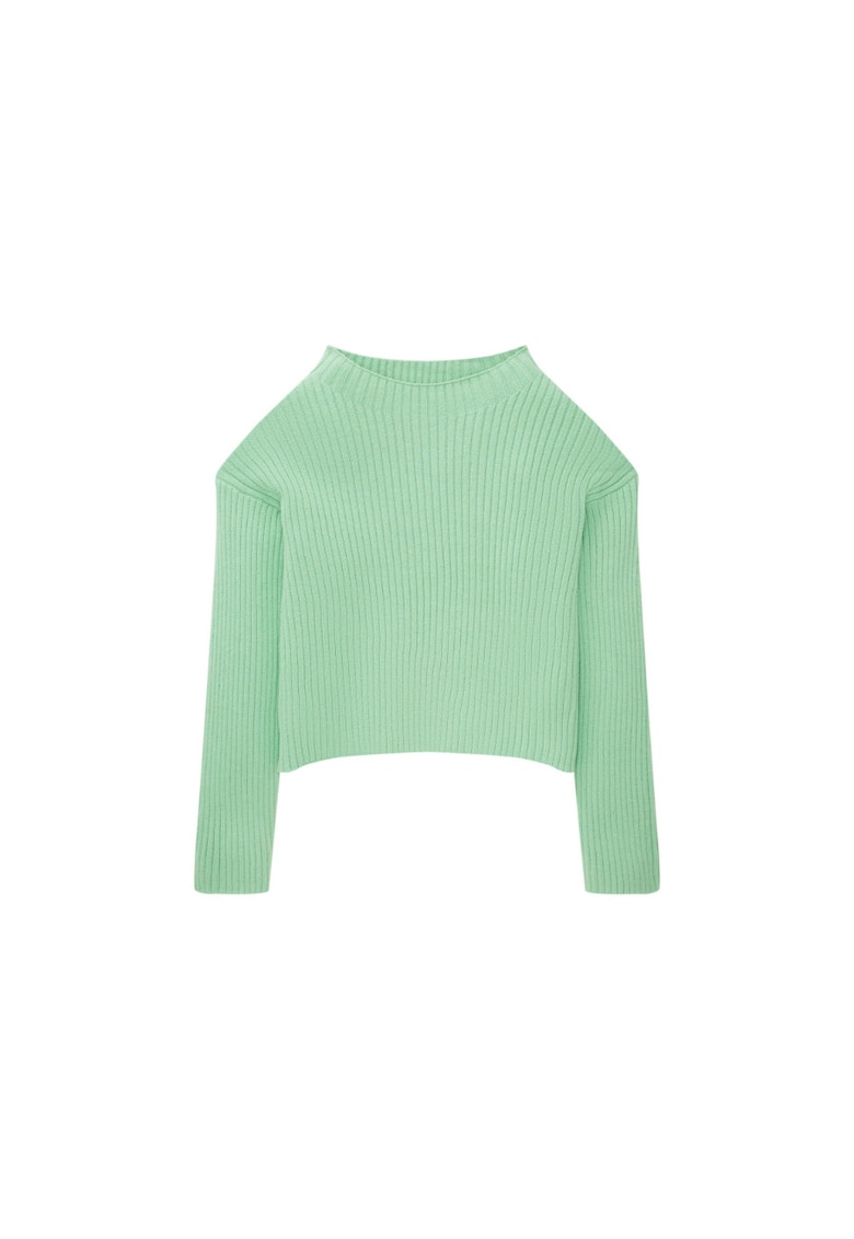 Блуза за момиче - 301921318 - Вискоза - Зелена - Зелен Tom Tailor