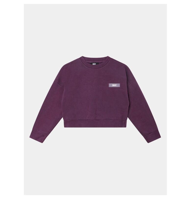 Блуза за момиче -  303051372 - Памук - Лилава - Виолетов DKNY