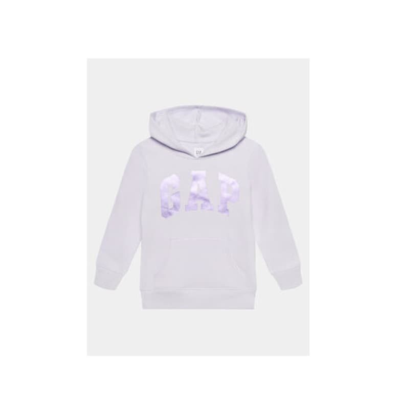 Блуза за момиче -  303611637 - Памук/Полиестер - Лилава GAP