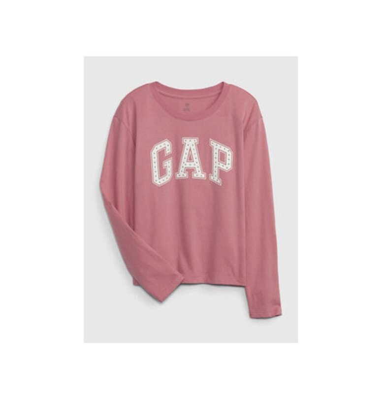 Блуза за момиче -  303611798 - Органичен памук - Розов - Розово GAP