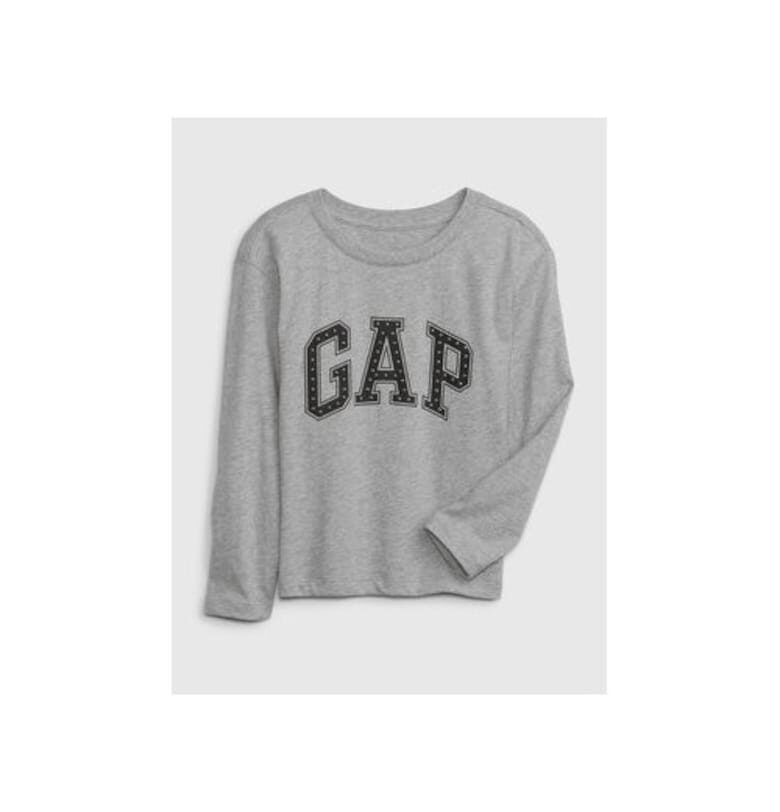 Блуза за момиче -  303611804 - Органичен памук - Сива - Сив GAP