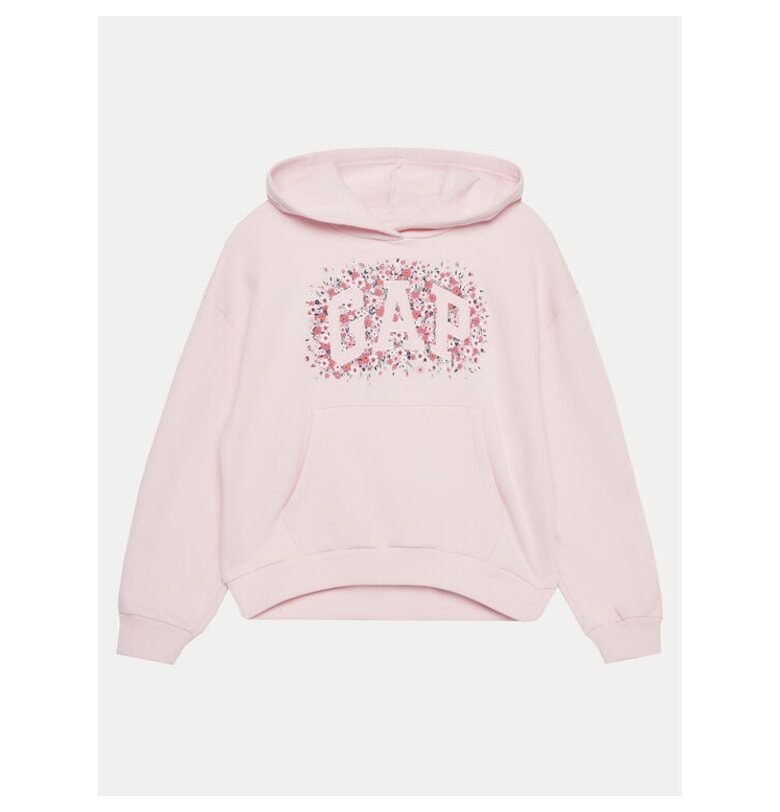 Блуза за момиче -  304145018 - Памук/Полиестер - Розова - Розово GAP