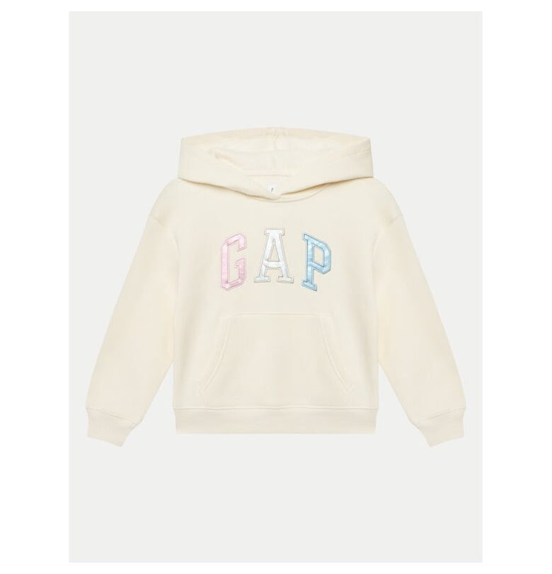 Блуза за момиче -  304985409 - Рециклиран полиестер - 134 см - Бежов GAP