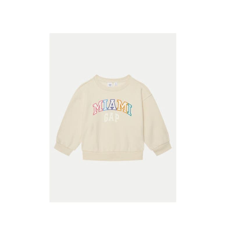 Блуза за момиче -  304985966 - Памук/Полиестер - 134 см - Бежов GAP