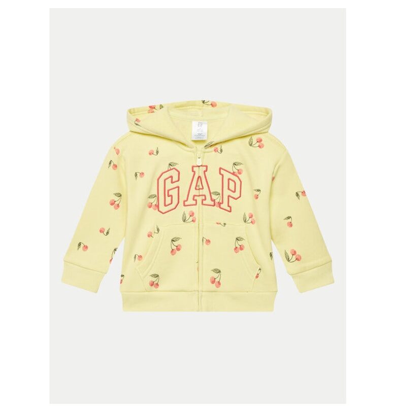 Блуза за момиче -  305289162 - Памук/Полиестер - Жълта - Жълт GAP