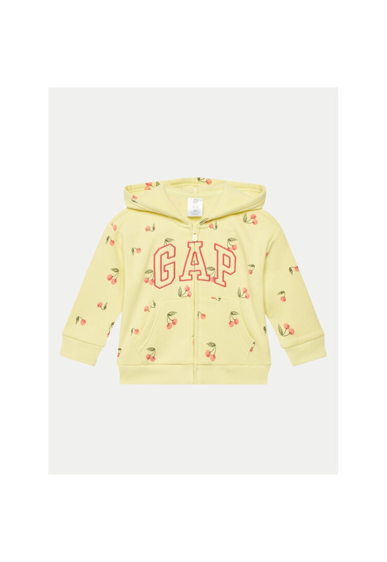 Блуза за момиче - 305289162 - Памук/Полиестер - Жълта - Жълт GAP