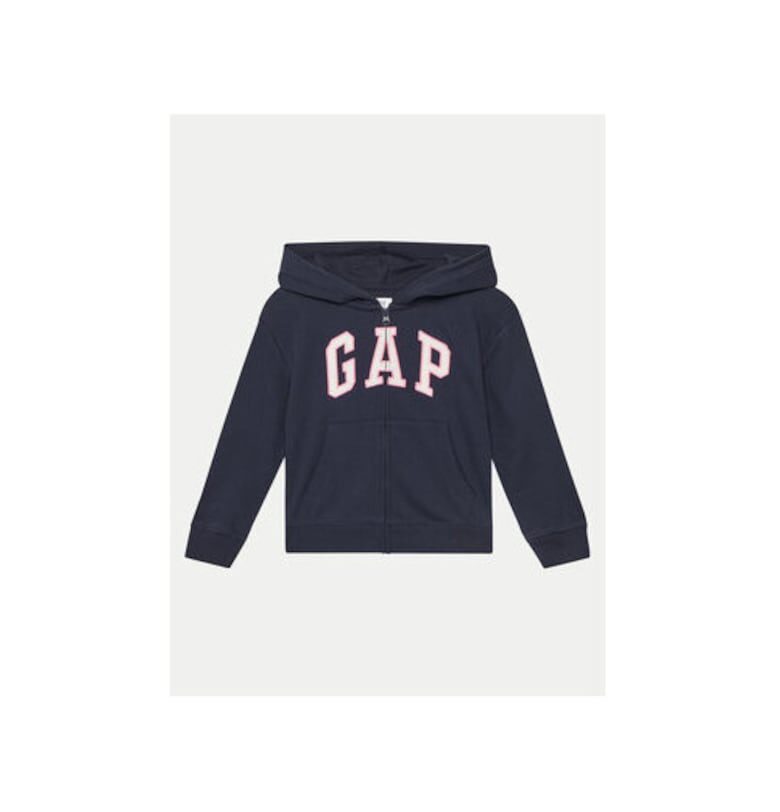 Блуза за момиче -  305289896 - Памук/Рециклиран полиестер - 134 см - Синя GAP