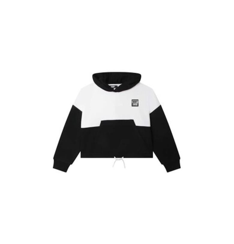 Блуза за момиче -  Памук - Черен - Черен DKNY