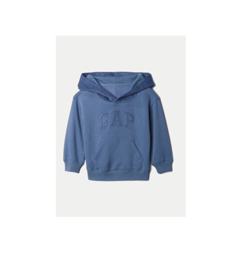 Блуза за момче -  304985737 - Памук/Полиестер - Синя - Син GAP