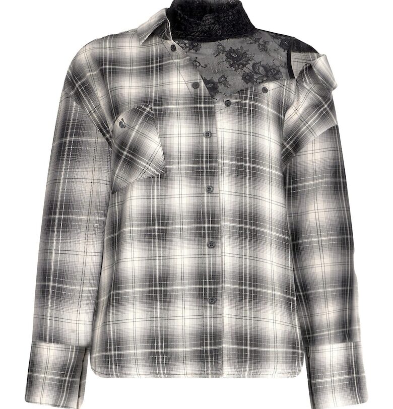 Блуза на каре с дизайн 2 в 1 Liu Jo