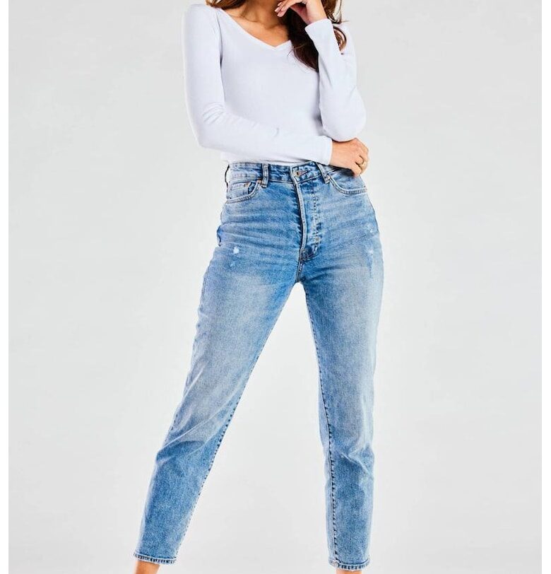 Блуза с вталена кройка и V-образно деколте InfiniteYou