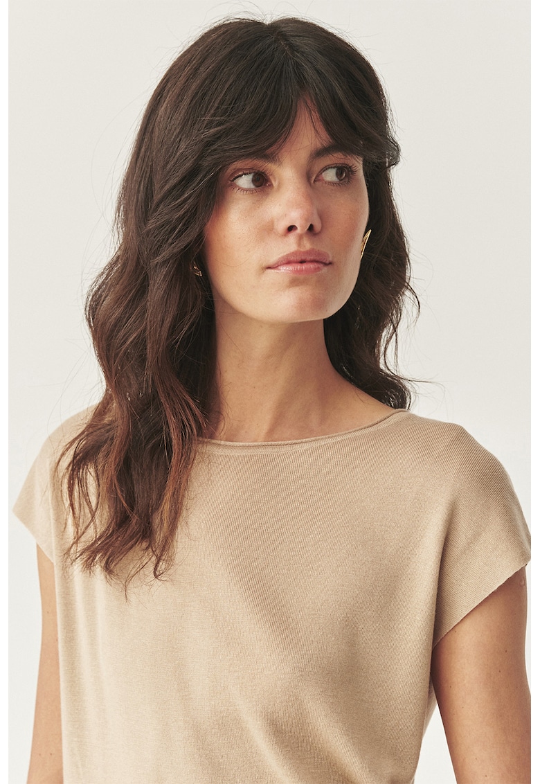 Блуза с лиосел - Бежов Tatuum