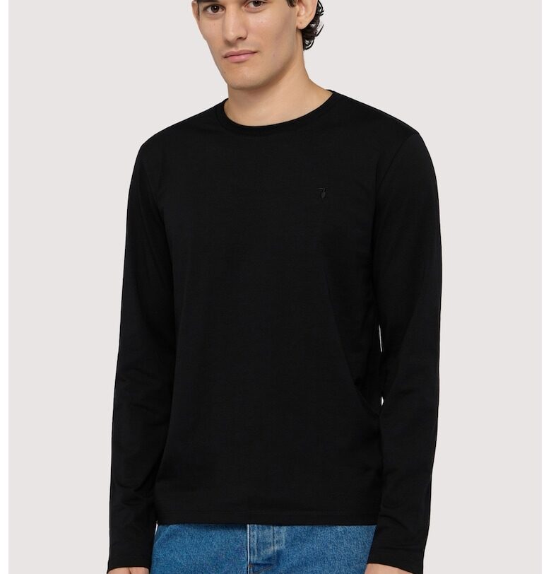 Блуза с овално деколте - Черен Trussardi