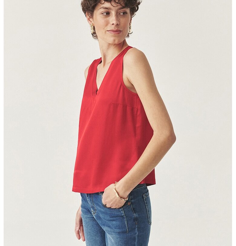 Блуза с шпиц - Корал Tatuum