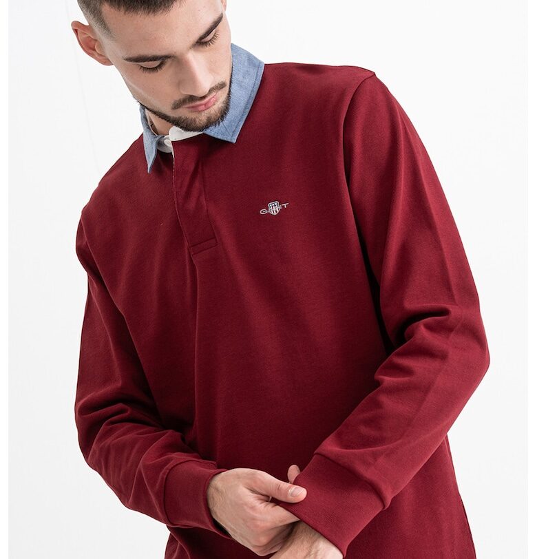 Блуза с яка от шабре - Бордо Gant