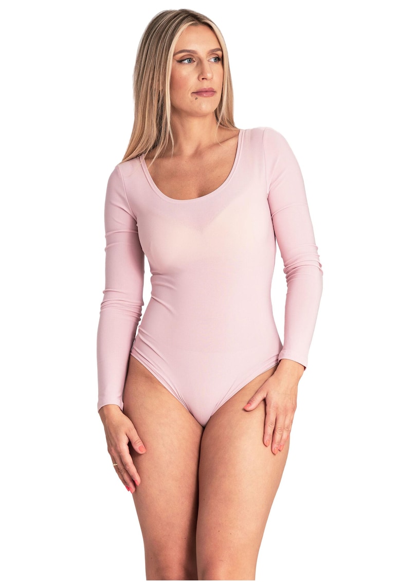 Боди Розов - Полиестер/Еластан - Розово Figl