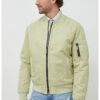 Бомбер яке  K10K109907 - Светлозелен CALVIN KLEIN