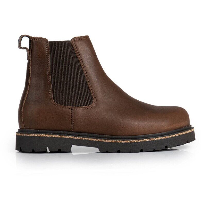 Боти  1025718 - естествена кожа - кафяви - за мъже Birkenstock