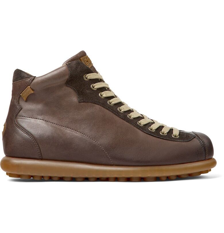 Боти Ariel 1351 от кожа и велур Camper