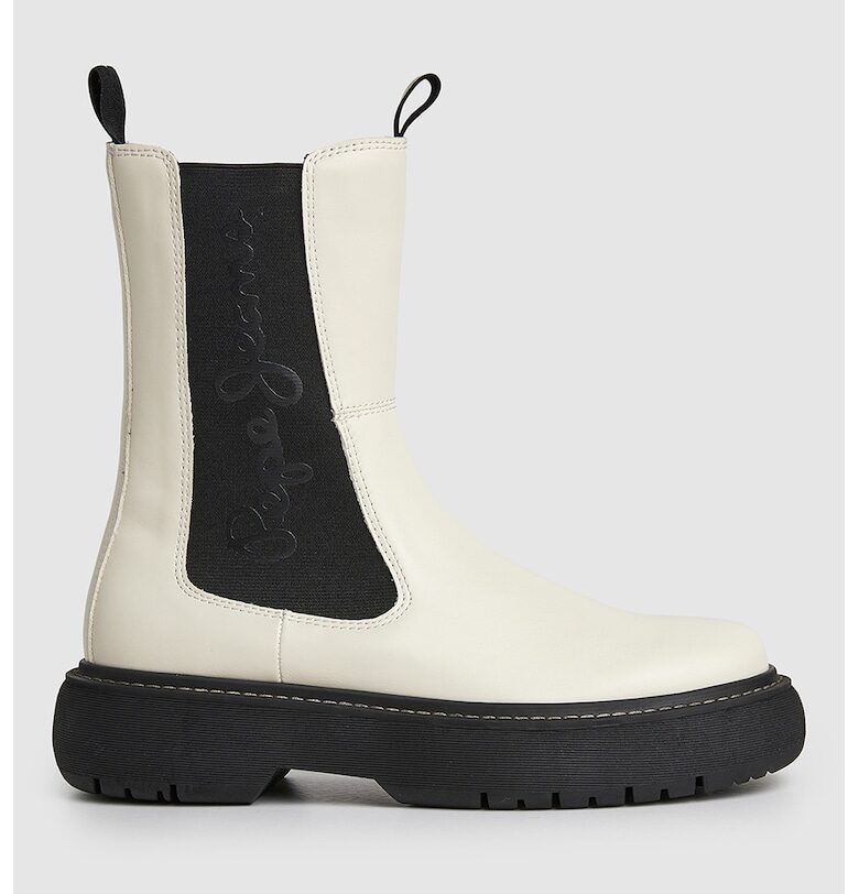 Боти Chelsea от еко кожа с лого Pepe Jeans London