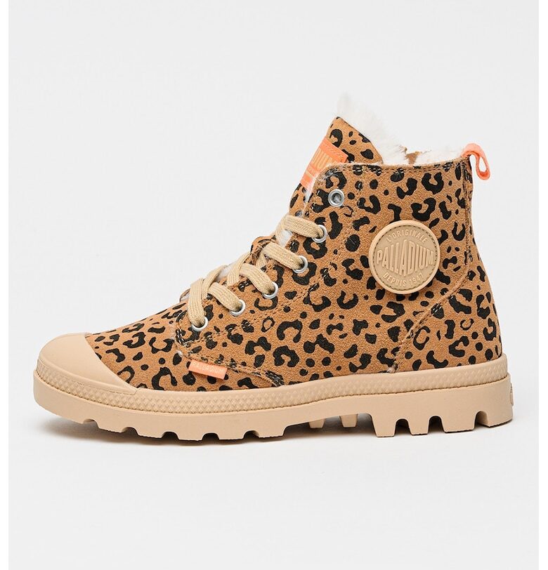 Боти Pampa Hi с цип и животинска шарка Palladium