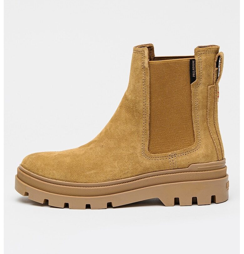 Боти от велур Pallagrade Chelsea S Palladium