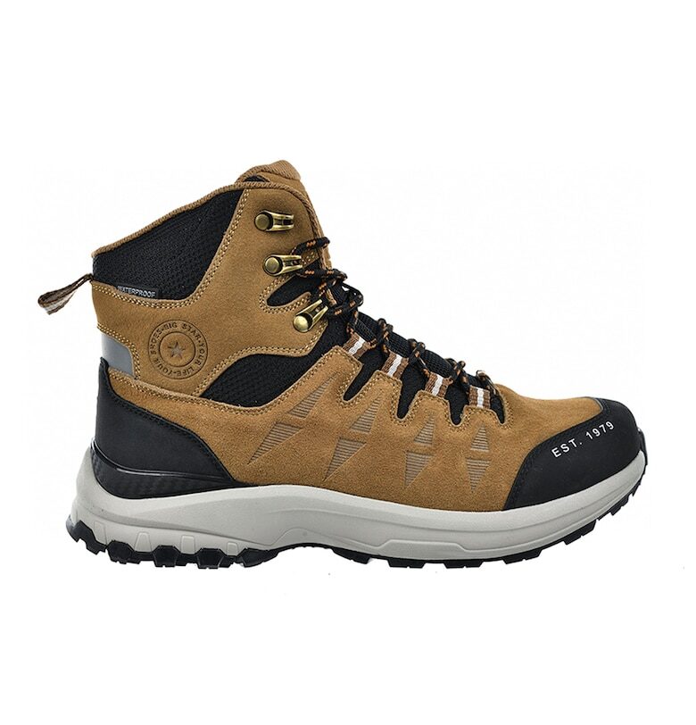 Боти от велур с мрежа Big Star