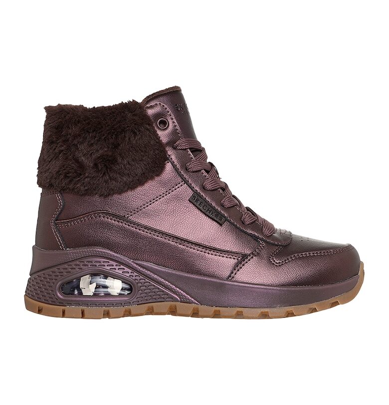 Боти от еко кожа Uno Rugged Galactic Heights с еко пух Skechers