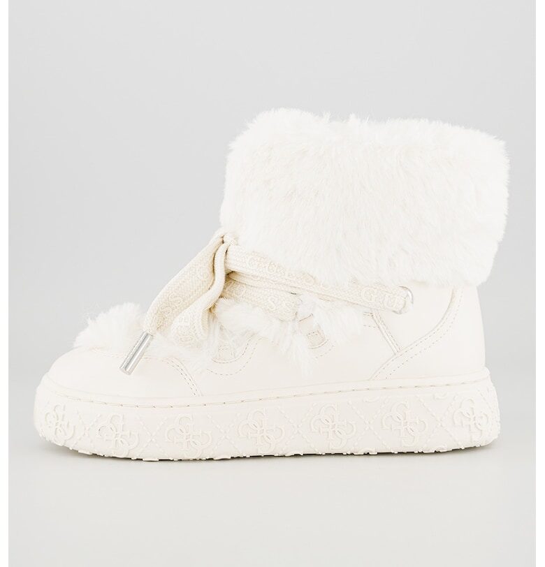 Боти от еко кожа с еко пух GUESS