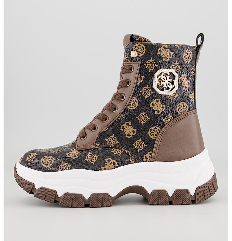 Боти от еко кожа с лого GUESS