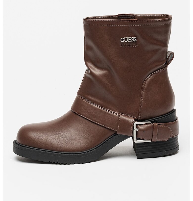 Боти от еко кожа с масивен ток GUESS