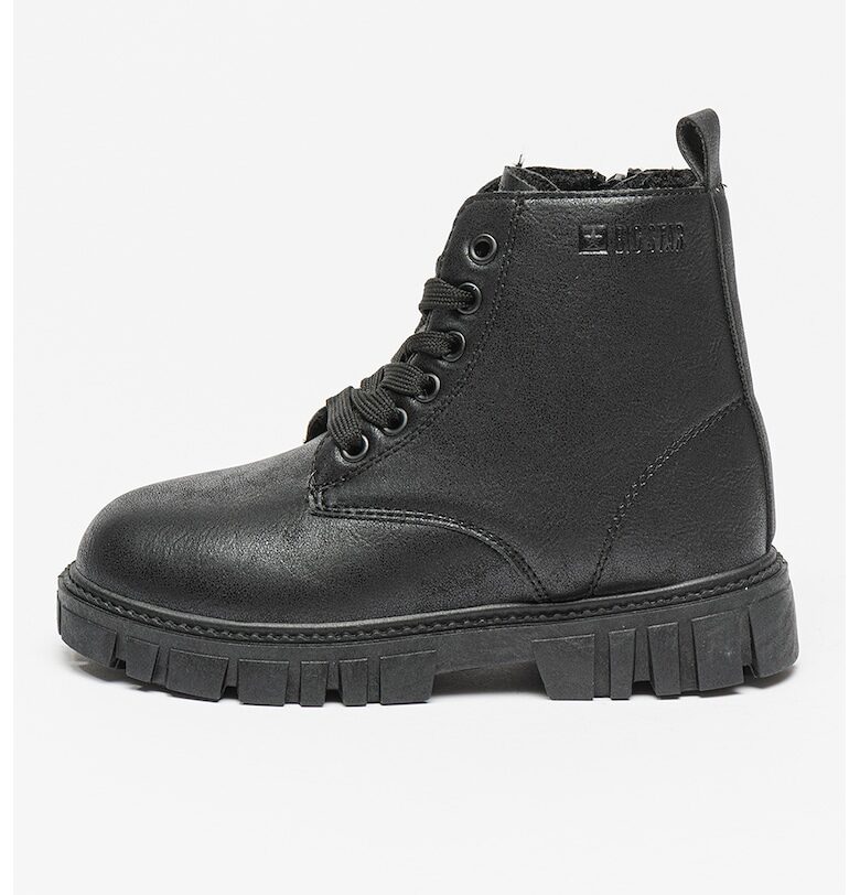 Боти от еко кожа с цип Big Star