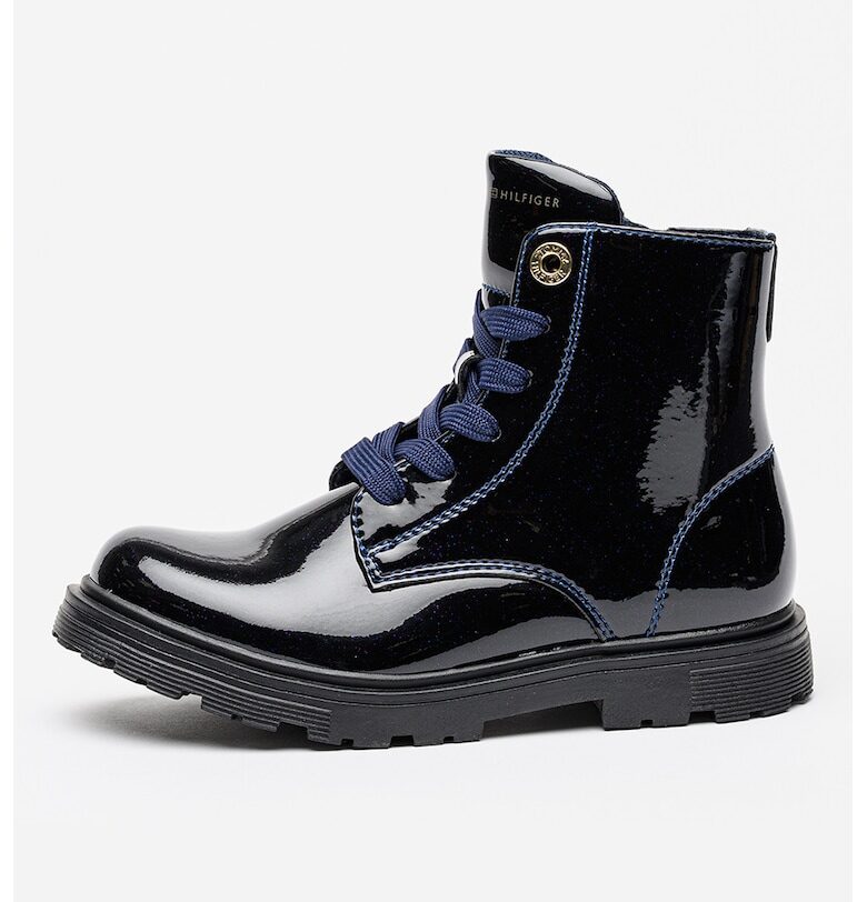 Боти от еко кожа с цип Tommy Hilfiger